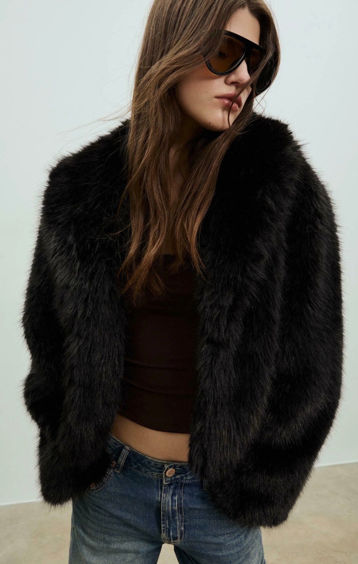 Mentaux en fausse fourrure