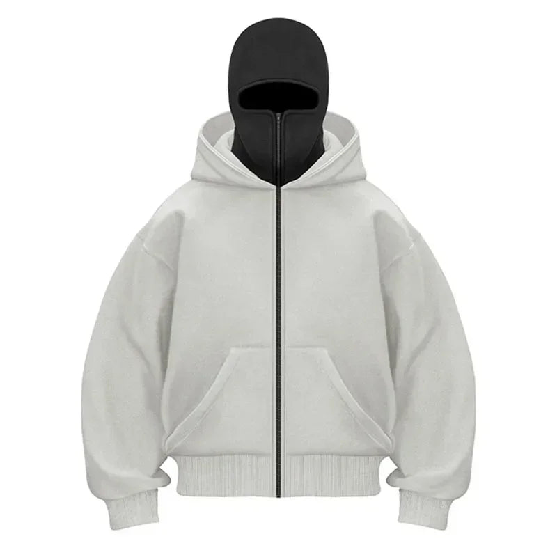 veste zip a capuche Cagoule