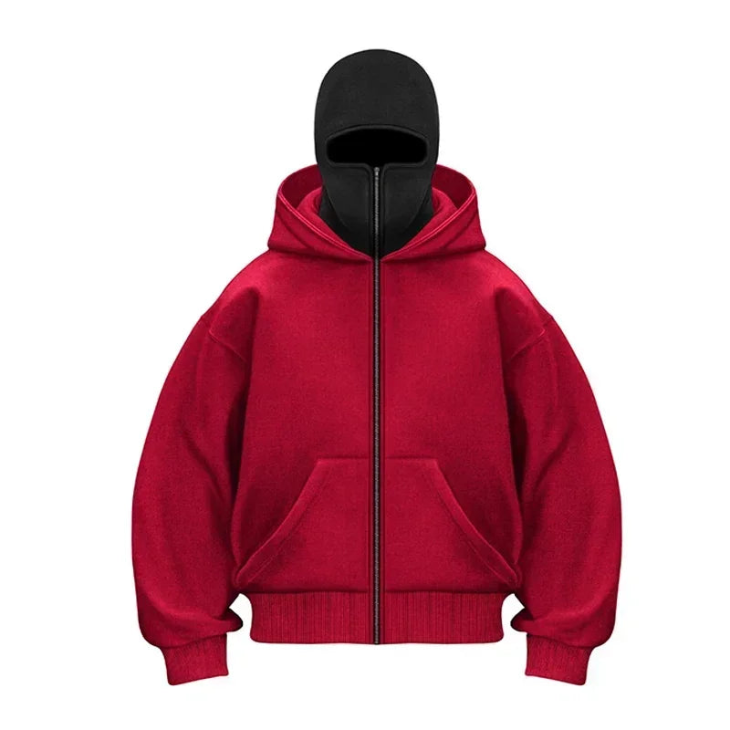 veste zip a capuche Cagoule