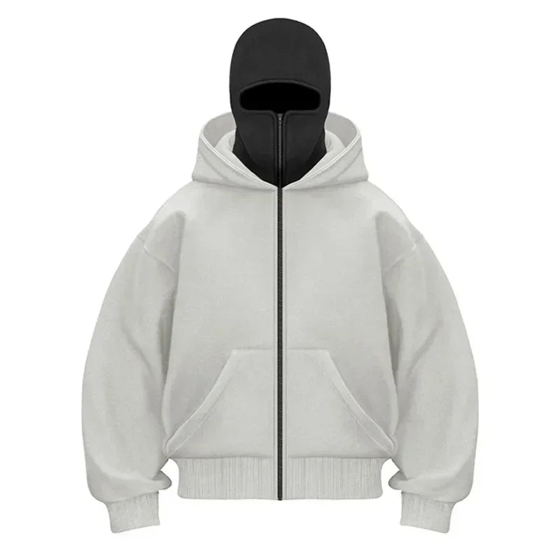 veste zip a capuche Cagoule