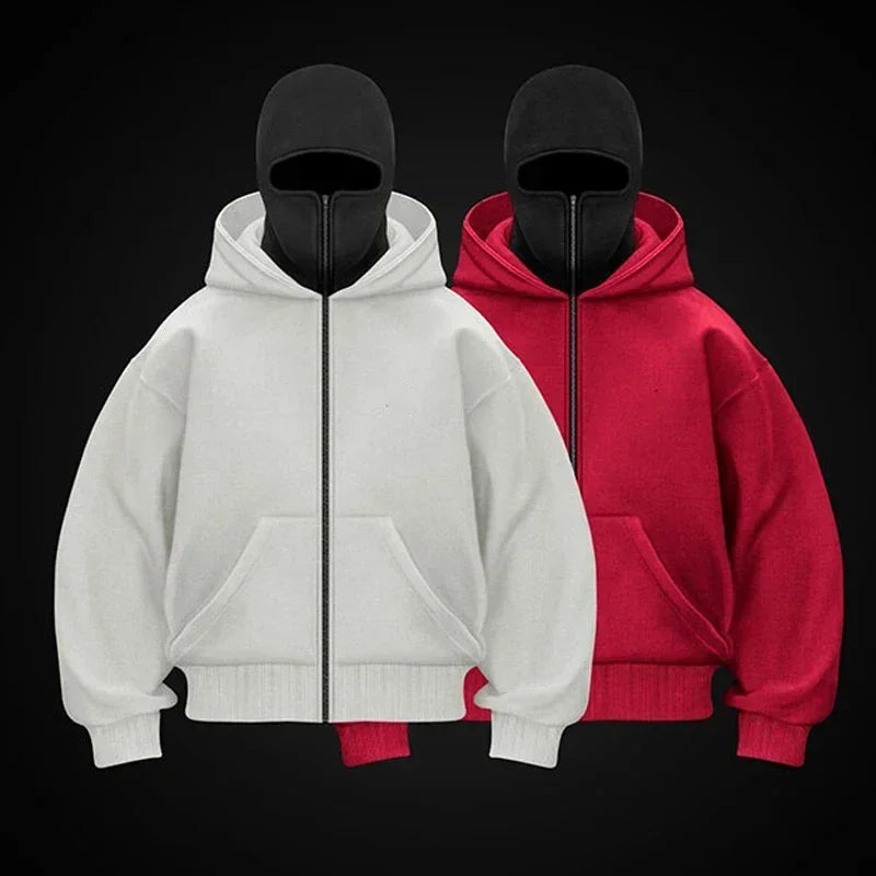 veste zip a capuche Cagoule
