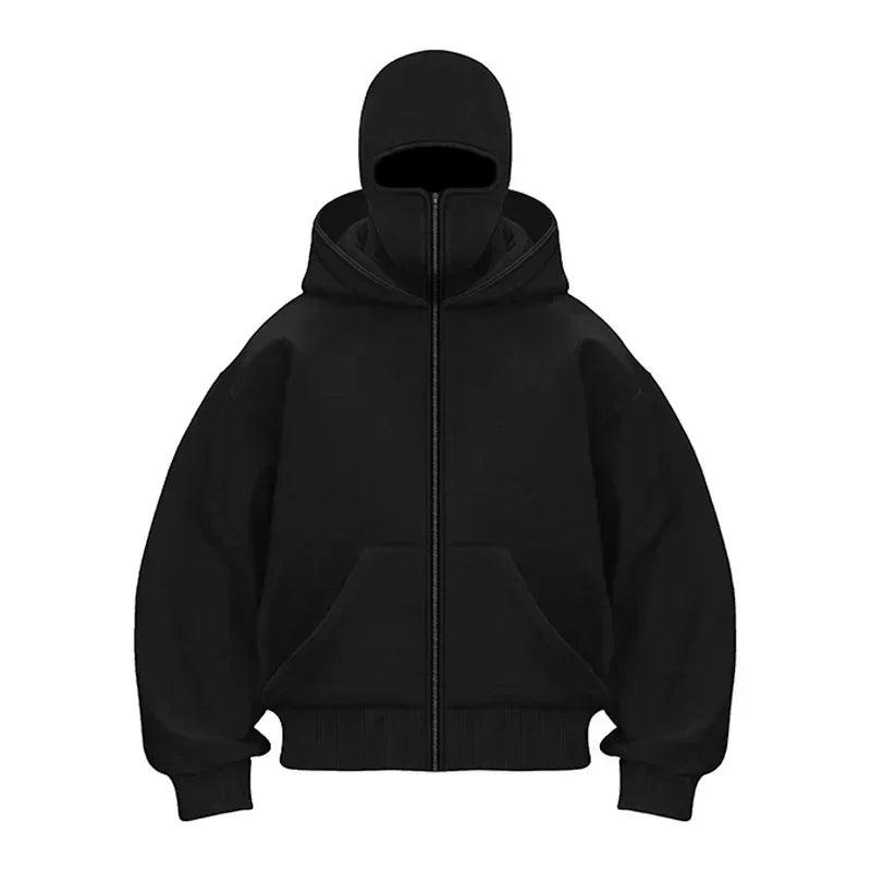 veste zip a capuche Cagoule
