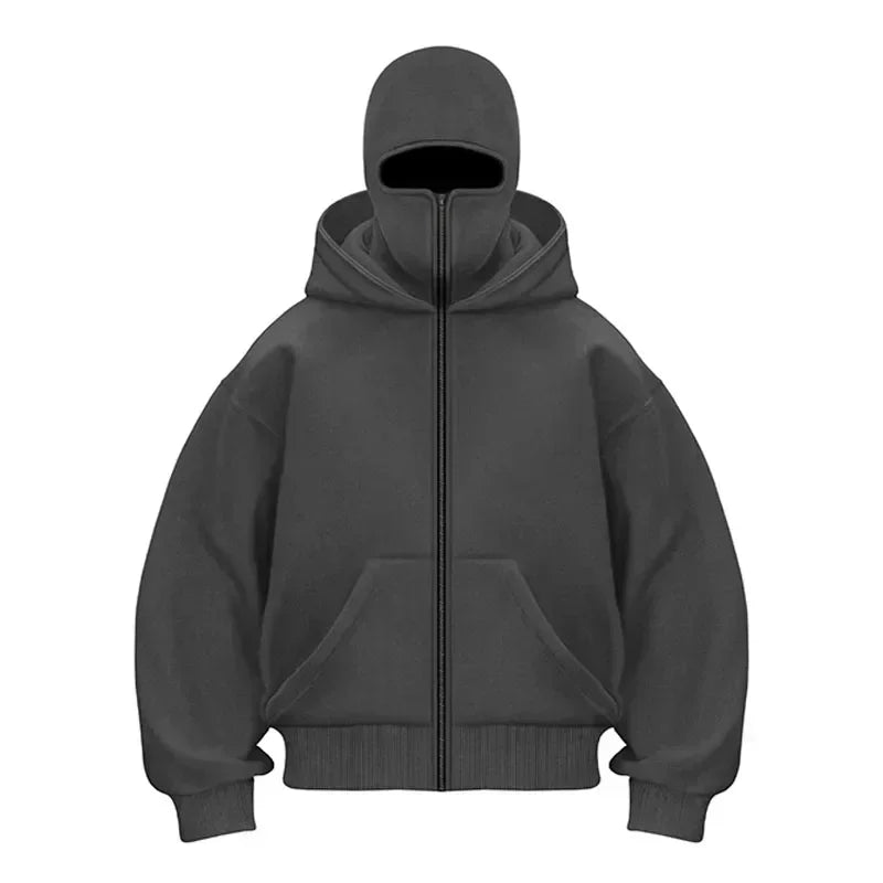 veste zip a capuche Cagoule