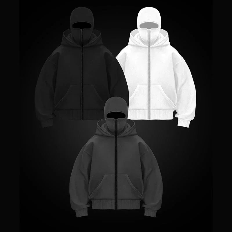 veste zip a capuche Cagoule