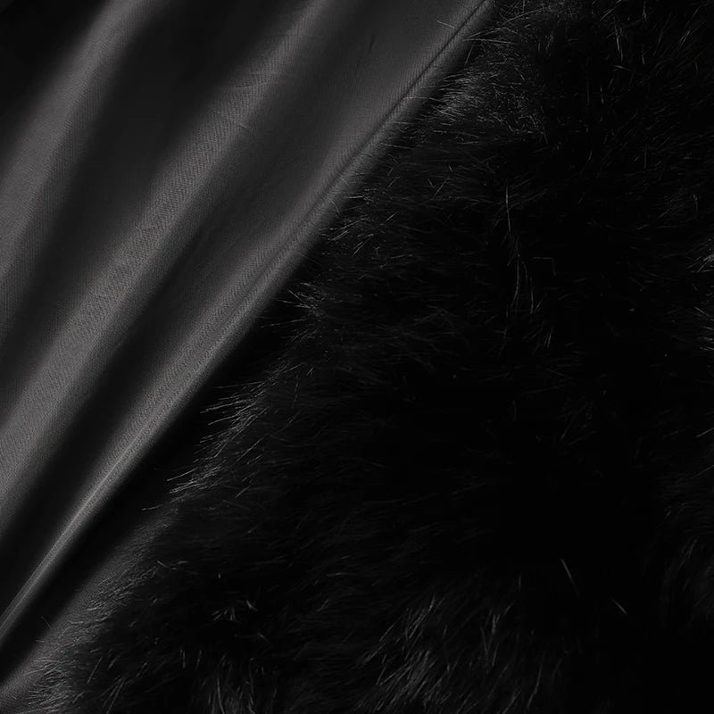 Mentaux en fausse fourrure