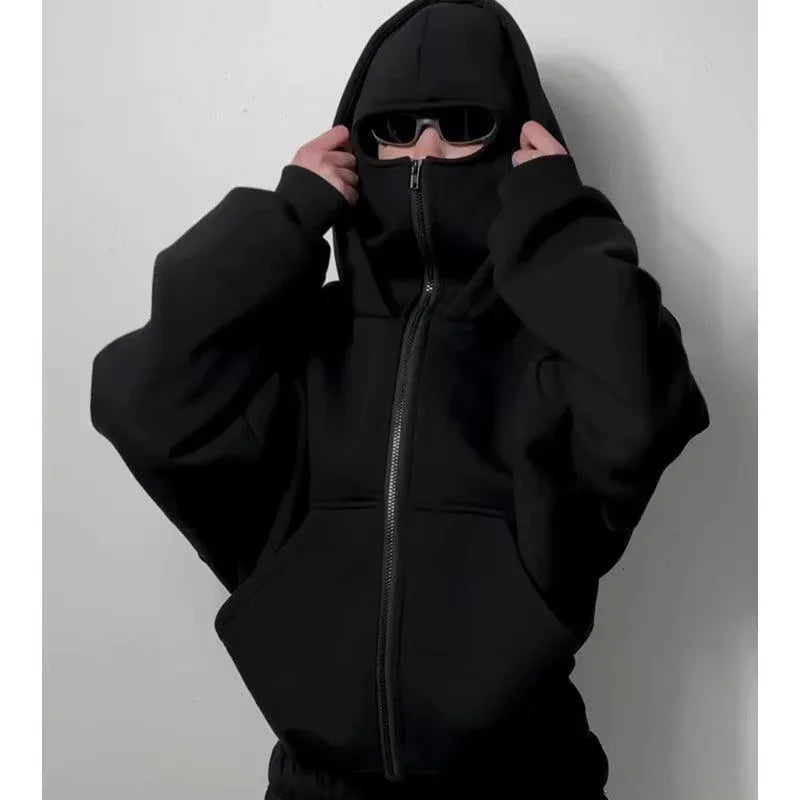 veste zip a capuche Cagoule